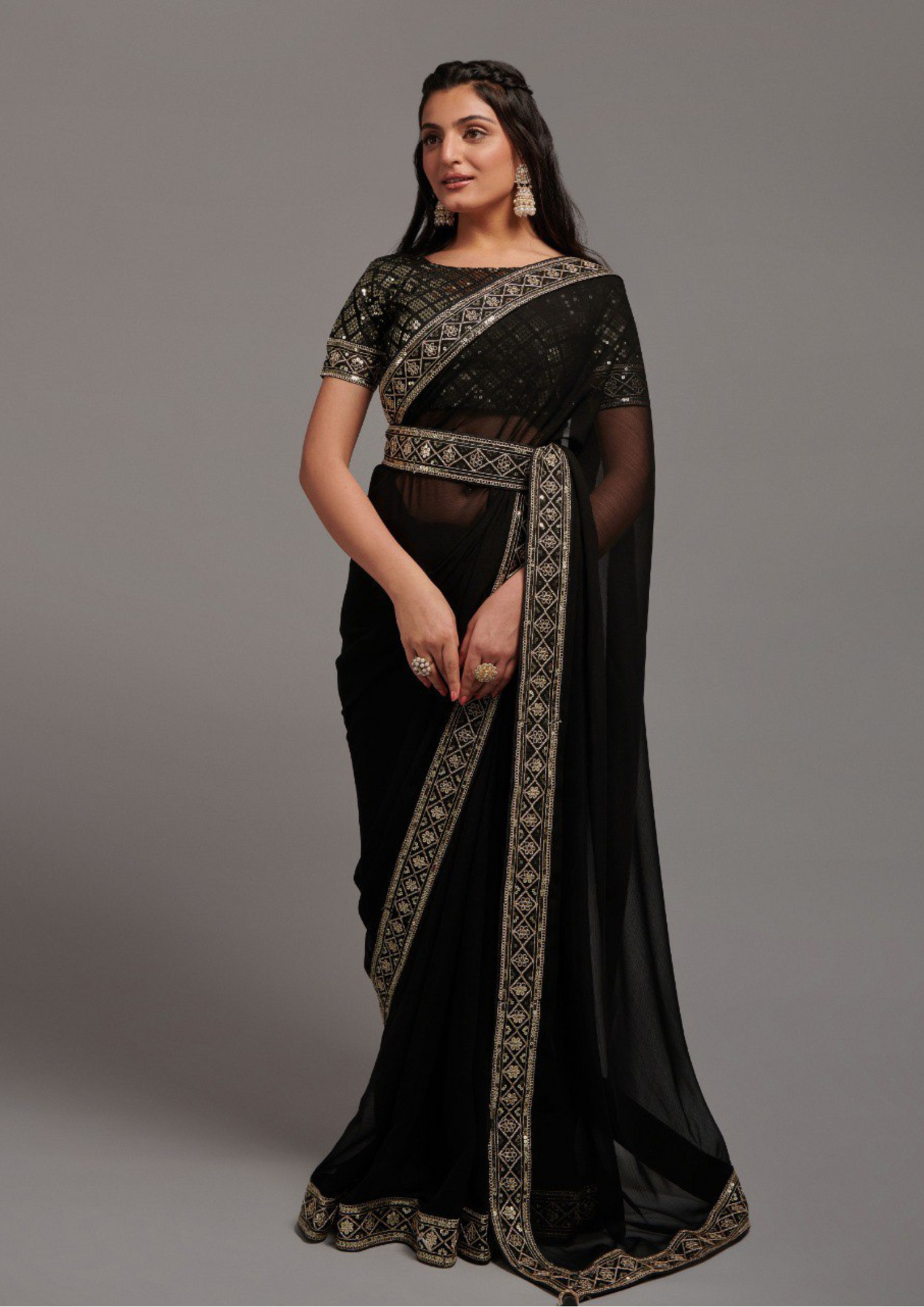 Black Saree's
